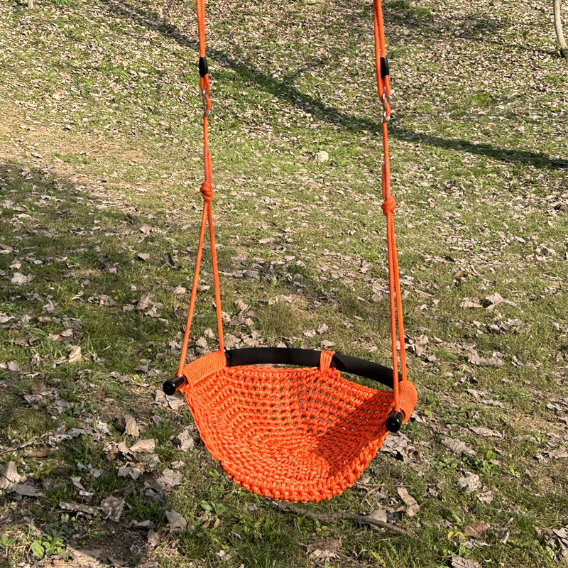 Kids Outdoor Bench - Portable Kid Garden Swing Chair Hanging