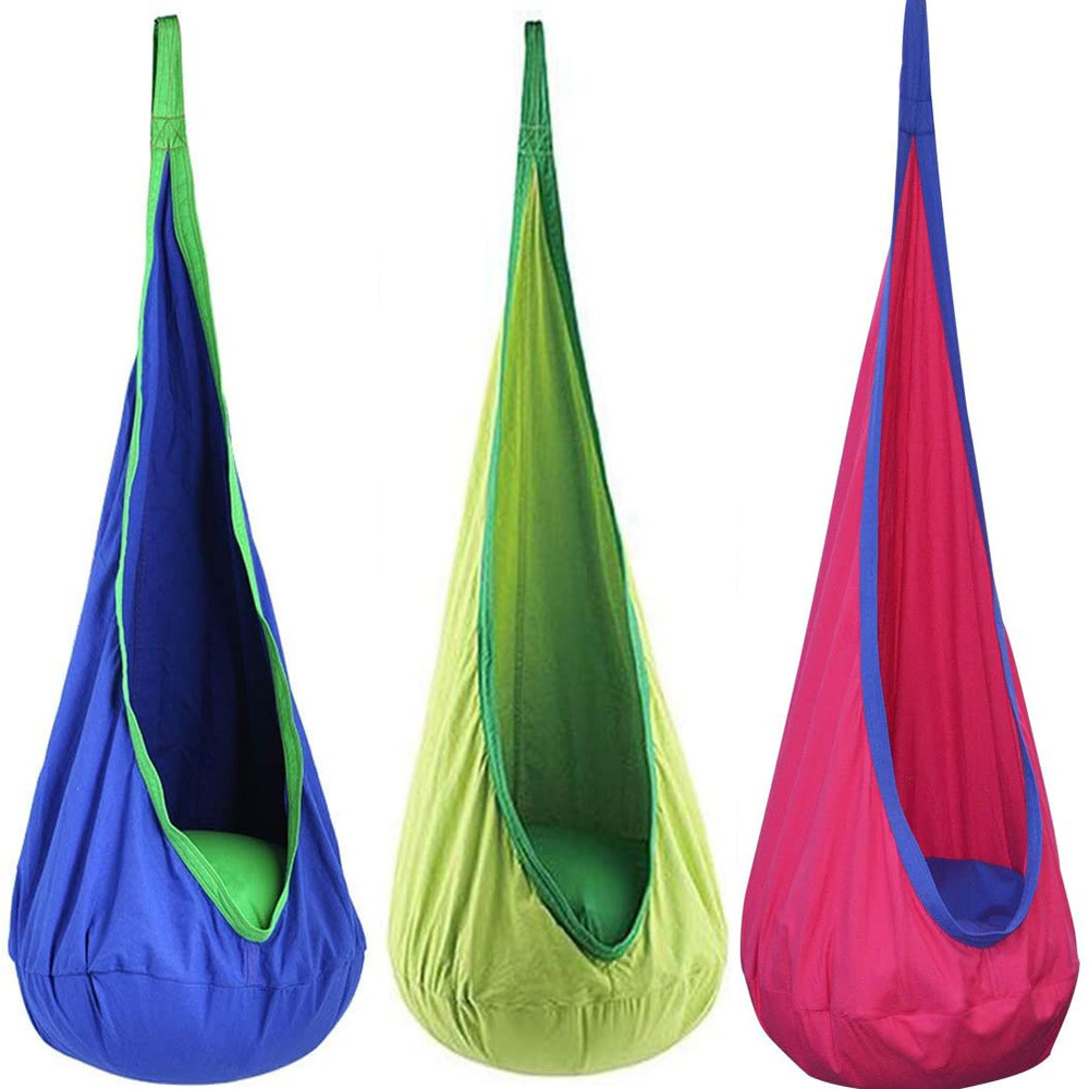 New Children's Hanging Chair P - Kids Outdoor Hammock avaliação e preço