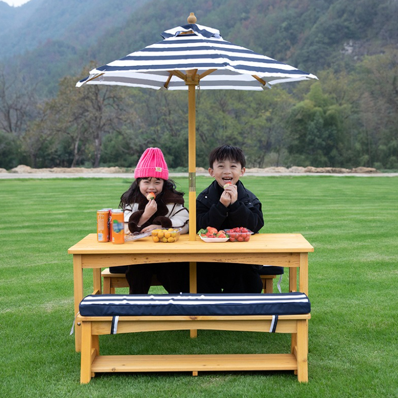 Manufactory Kids Outdoor Loung - Kids Outdoor Table With Umbrella avaliação e preço