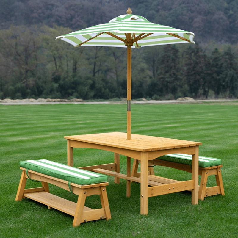 Manufactory Kids Outdoor Loung - Kids Outdoor Table With Umbrella avaliação e preço