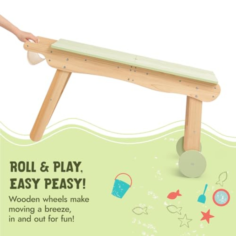 Indoor outdoor 3-in-1 kids pic - Kids Outdoor Table With Umbrella avaliação e preço