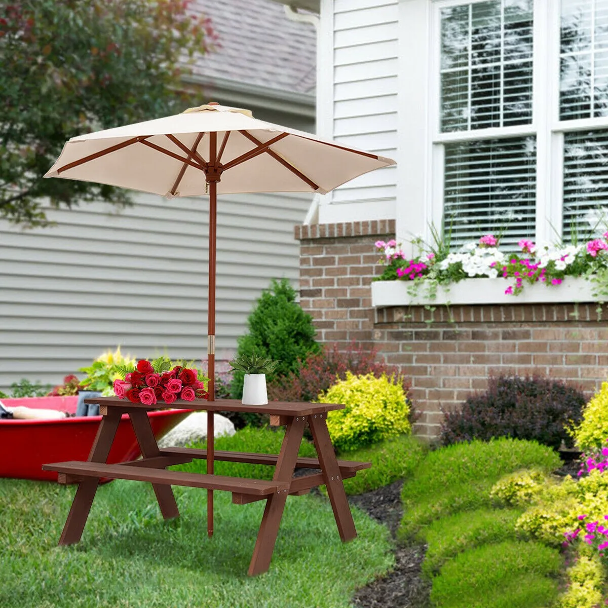 Children Outdoor 4 Seat Kids P - Kids Outdoor Bench avaliação e preço