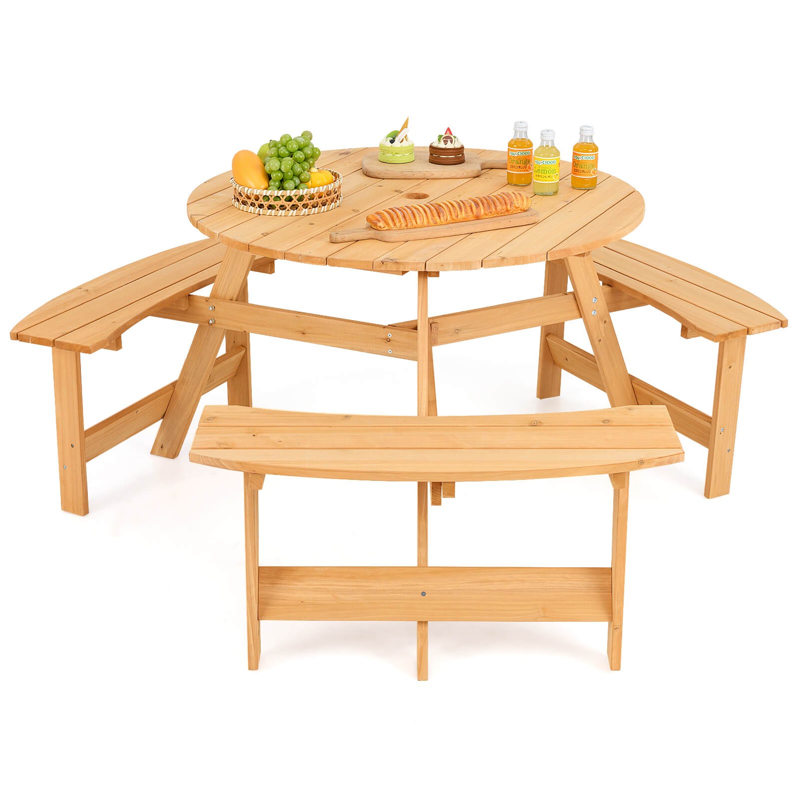 Kids Outdoor Wooden Picnic Tab - Kids Outdoor Bench avaliação e preço