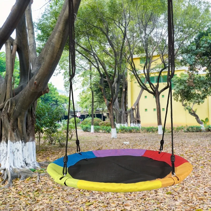 Circular Oxford Net Canvas Kid - Kids Outdoor Hammock avaliação e preço