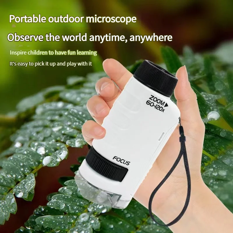 Pocket Microscope Kids Science - Kids Outdoor Microscope avaliação e preço