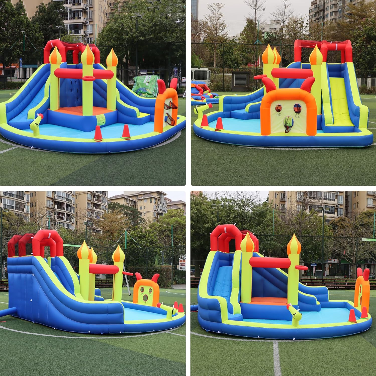 Kids Jumping Castle with Two L - Kids Outdoor Jumping Castle avaliação e preço