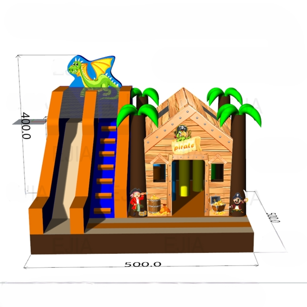 Portable Commercial 17FT Large - Kids Outdoor Jumping Castle avaliação e preço