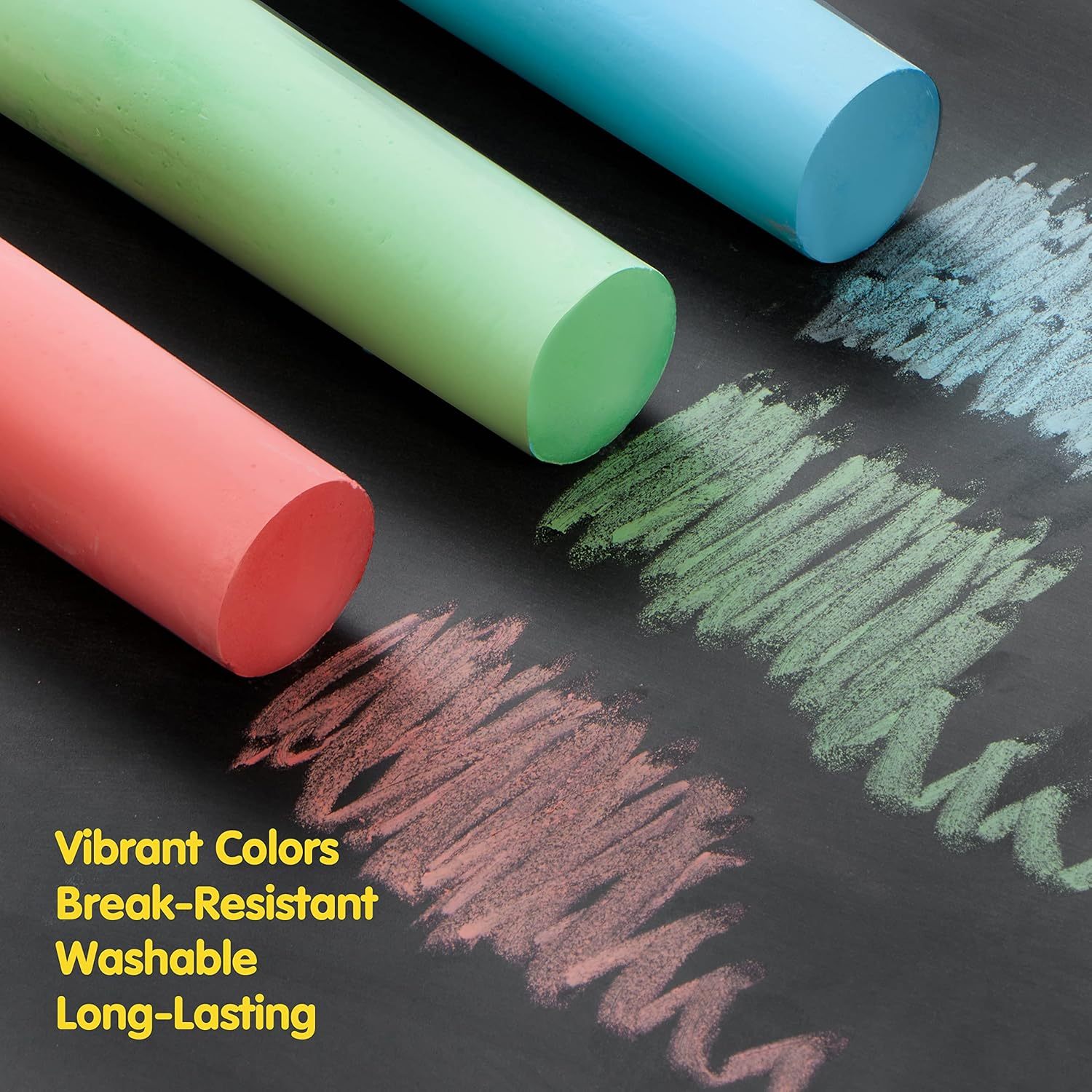 108 PCS Sidewalk Chalk Set in  - Chalk Outdoor Jumbo avaliação e preço