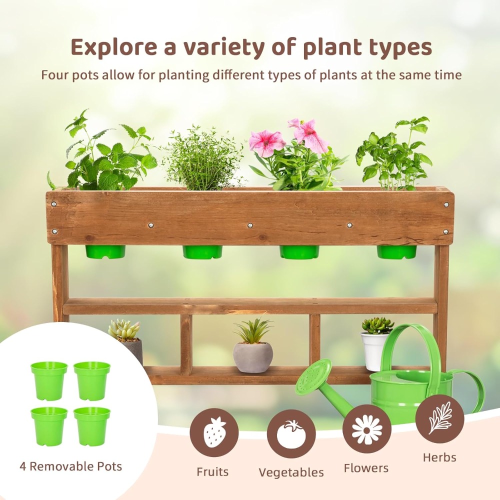 Potting Bench with Removable S - Kids Outdoor Sink avaliação e preço