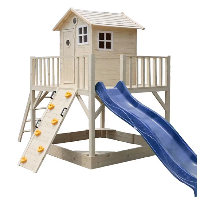Outdoor Wood Play House Toddle - Kids Outdoor Wooden Playhouse avaliação e preço