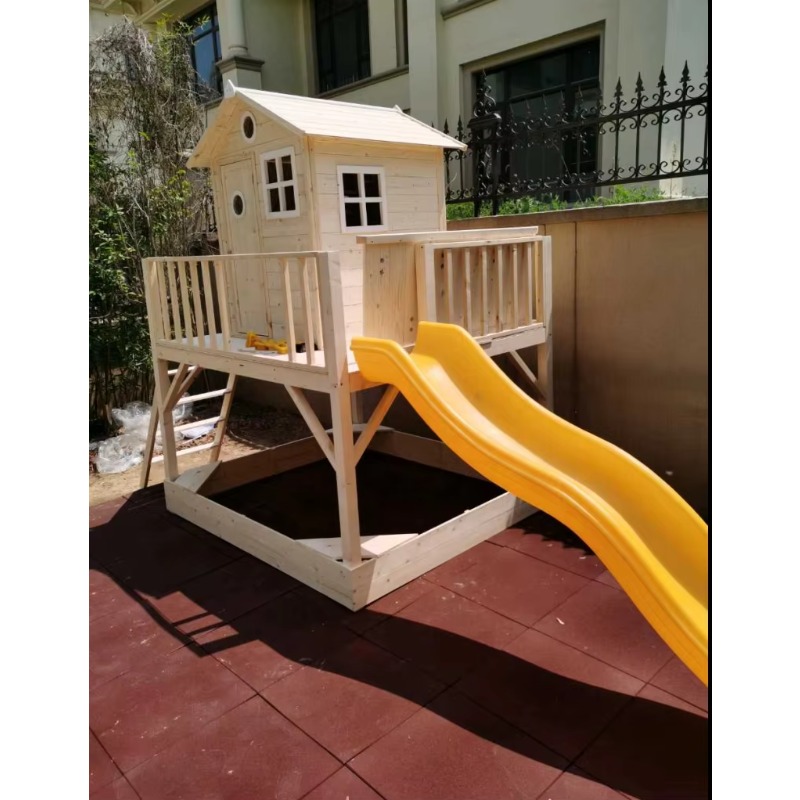 Outdoor Wood Play House Toddle - Kids Outdoor Wooden Playhouse avaliação e preço