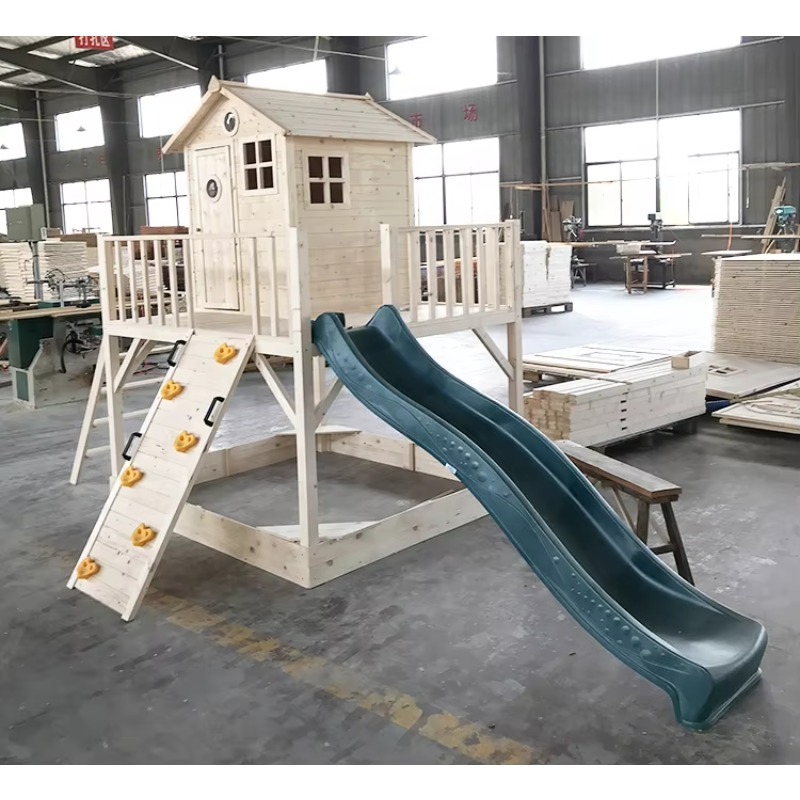Outdoor Wood Play House Toddle - Kids Outdoor Wooden Playhouse avaliação e preço