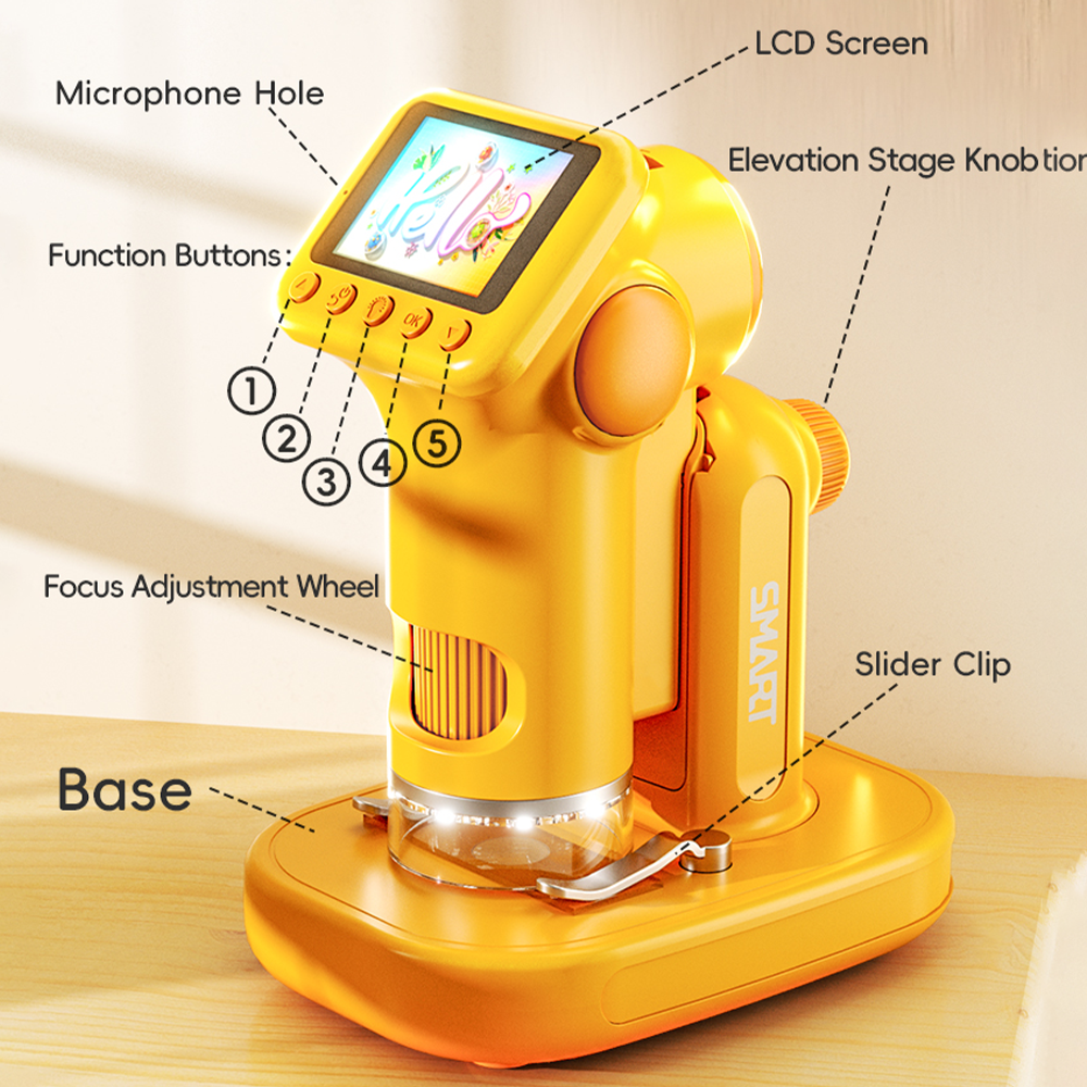 Science Experiment Kit Durable - Kids Outdoor Microscope avaliação e preço