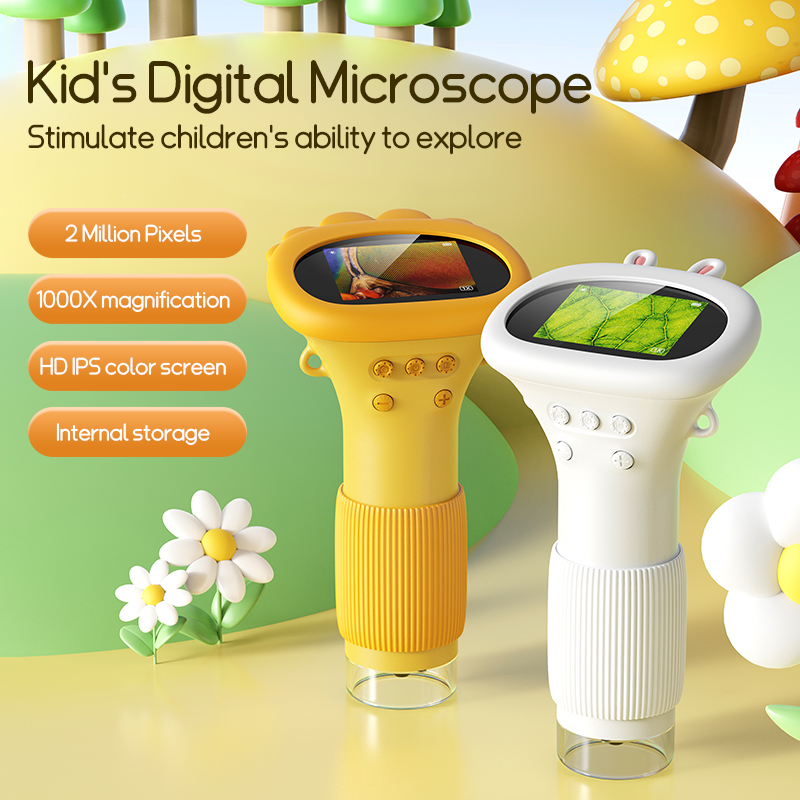 2.0 Inch Mini Pocket Microscop - Kids Outdoor Microscope avaliação e preço