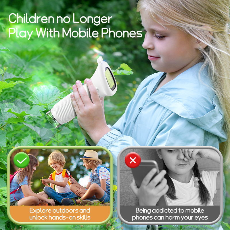 2.0 Inch Mini Pocket Microscop - Kids Outdoor Microscope avaliação e preço