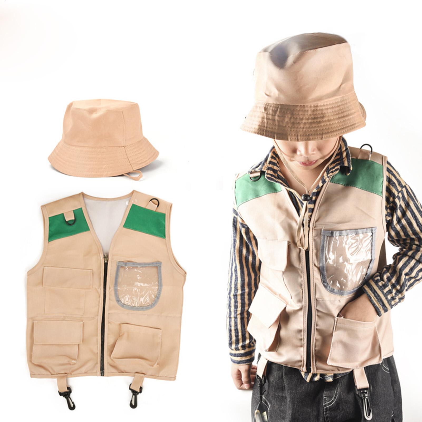 Kids Explorer hat and vest Cos - Kids Outdoor Adventure Kit avaliação e preço