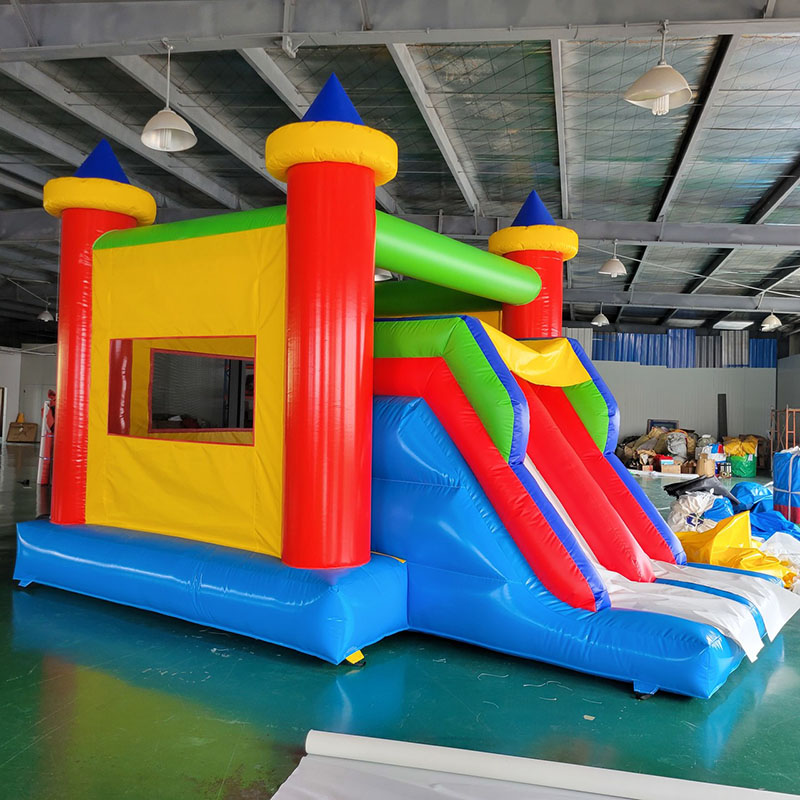Bounce House with Slide Jumpin - Kids Outdoor Jumping Castle avaliação e preço