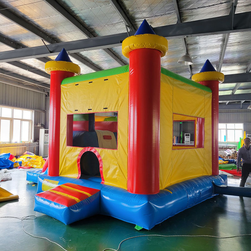 Bounce House with Slide Jumpin - Kids Outdoor Jumping Castle avaliação e preço