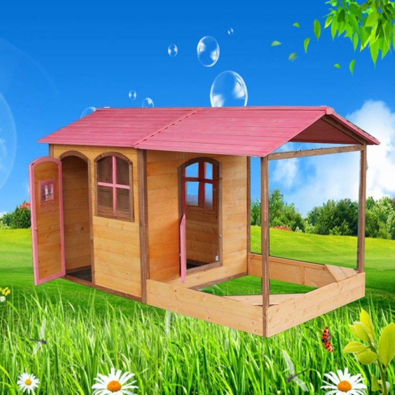 Wooden Large Outdoor Toys Kids - Kids Outdoor Wooden Playhouse avaliação e preço
