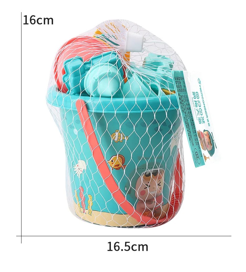 18PCS Beach Toy Set Bucket Sea - Kids Outdoor Activity Toys avaliação e preço