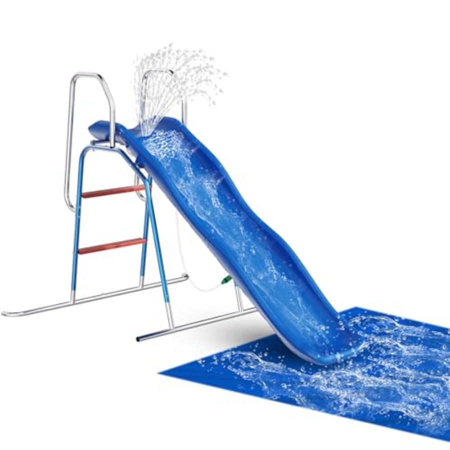 Backyard outdoor water slide f - Kids Outdoor Zone avaliação e preço