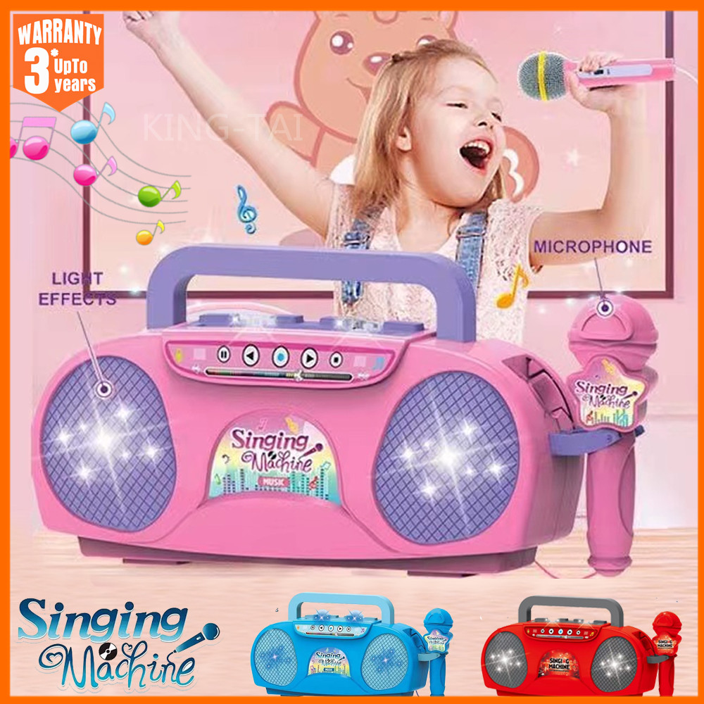 Kids Microphone Karaoke Machin - Kids Outdoor Music avaliação e preço
