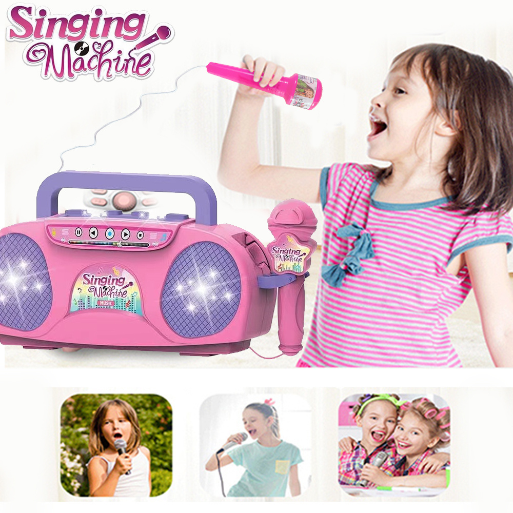 Kids Microphone Karaoke Machin - Kids Outdoor Music avaliação e preço