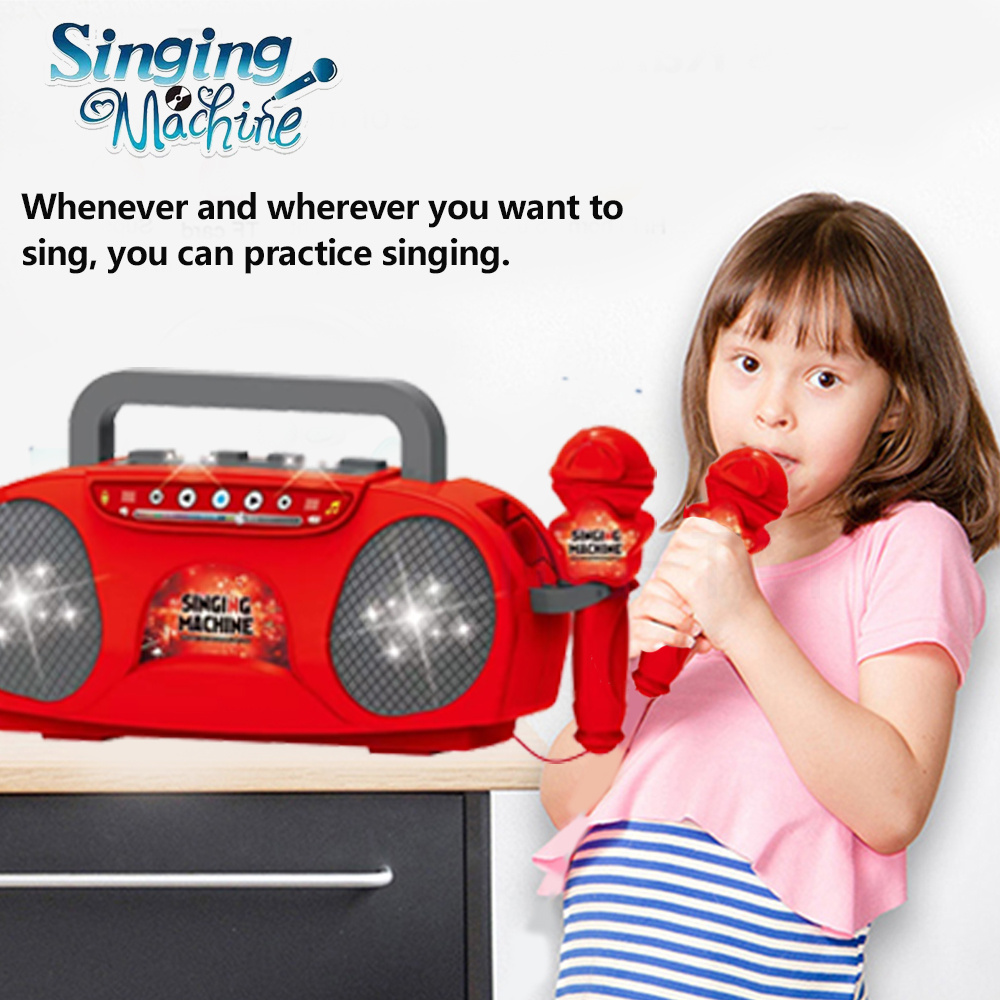 Kids Microphone Karaoke Machin - Kids Outdoor Music avaliação e preço