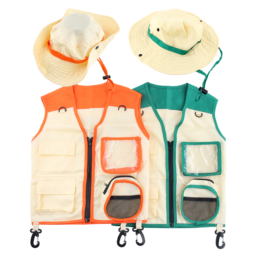 Kids Insect Explorer Vest Hat  - Kids Outdoor Adventure Kit avaliação e preço
