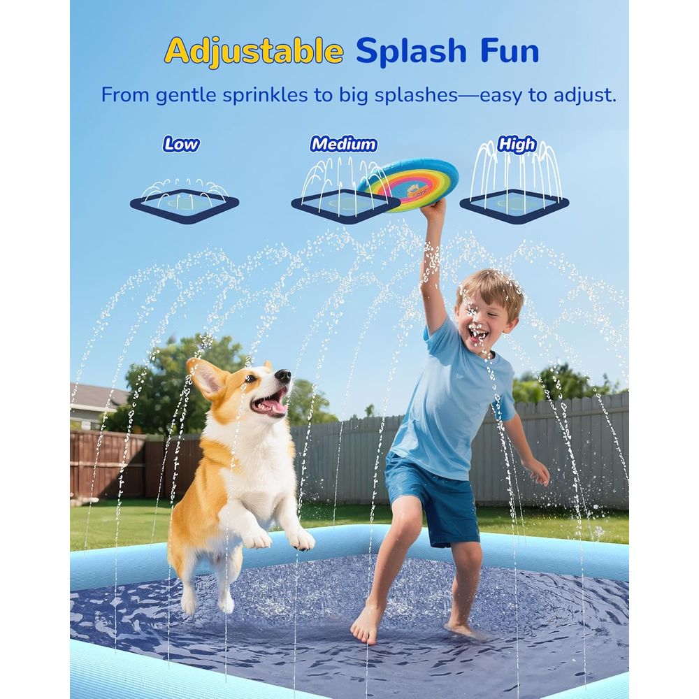 VISTOP Non-Slip Splash Pad or  - Kids Outdoor Toys B&Q avaliação e preço