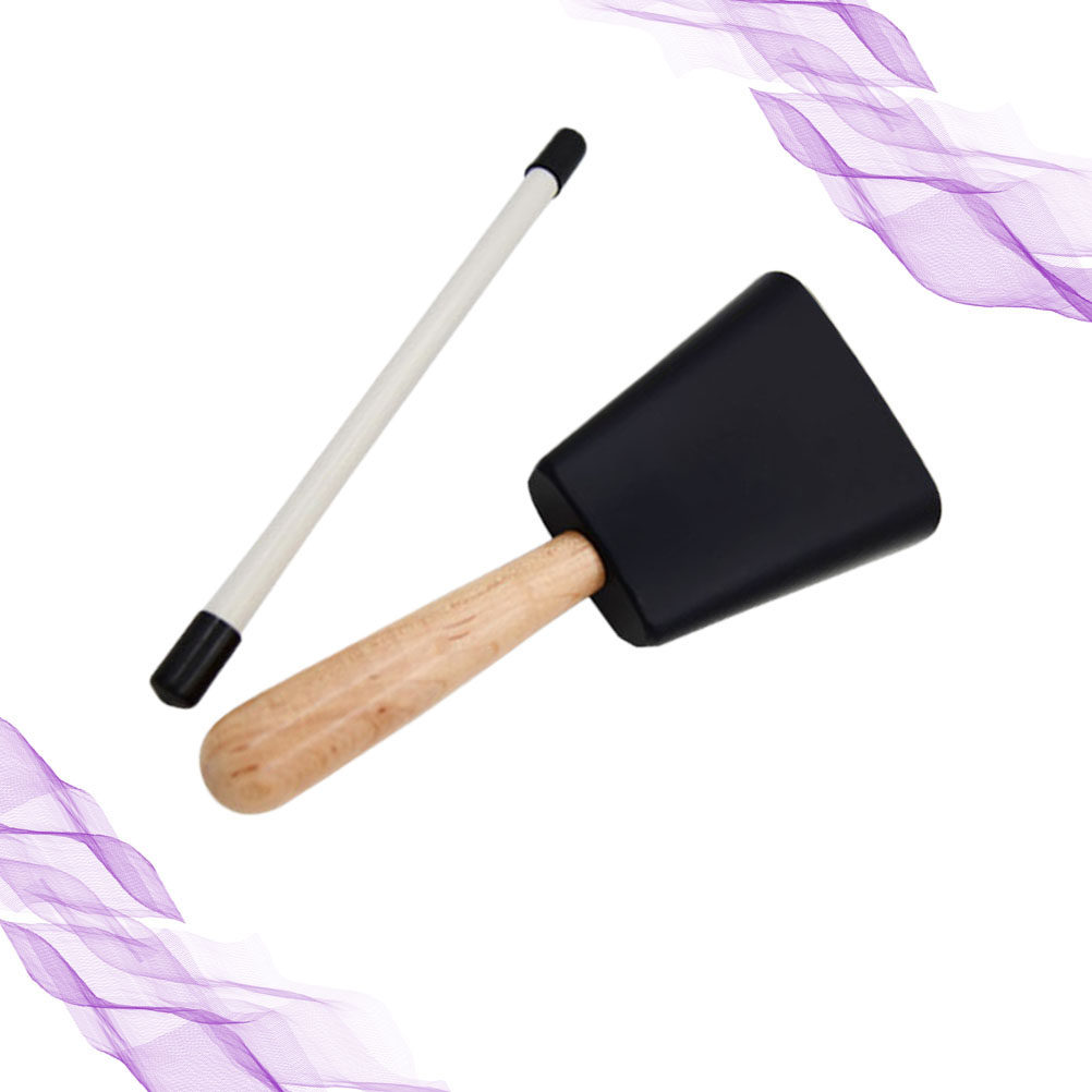 Black Metal Cowbells Handled C - Kids Outdoor Music avaliação e preço