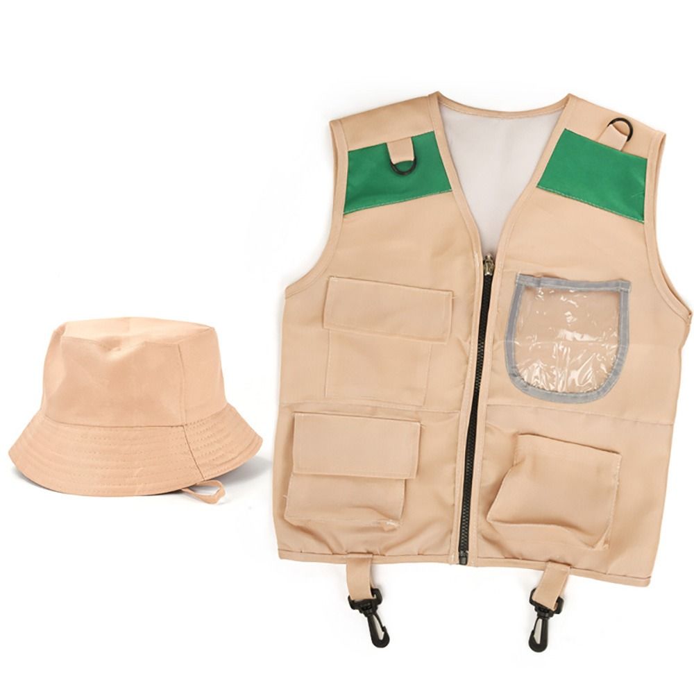 Multicolor Explorer Hat Vest C - Kids Outdoor Adventure Kit avaliação e preço