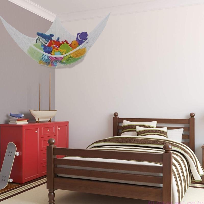 Mesh Net Toy Hammock Corner St - Kids Outdoor Hammock avaliação e preço