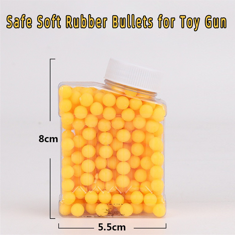 B 6mm 7-8mm Soft Rubber Bullet - Kids Outdoor Toys B&Q avaliação e preço
