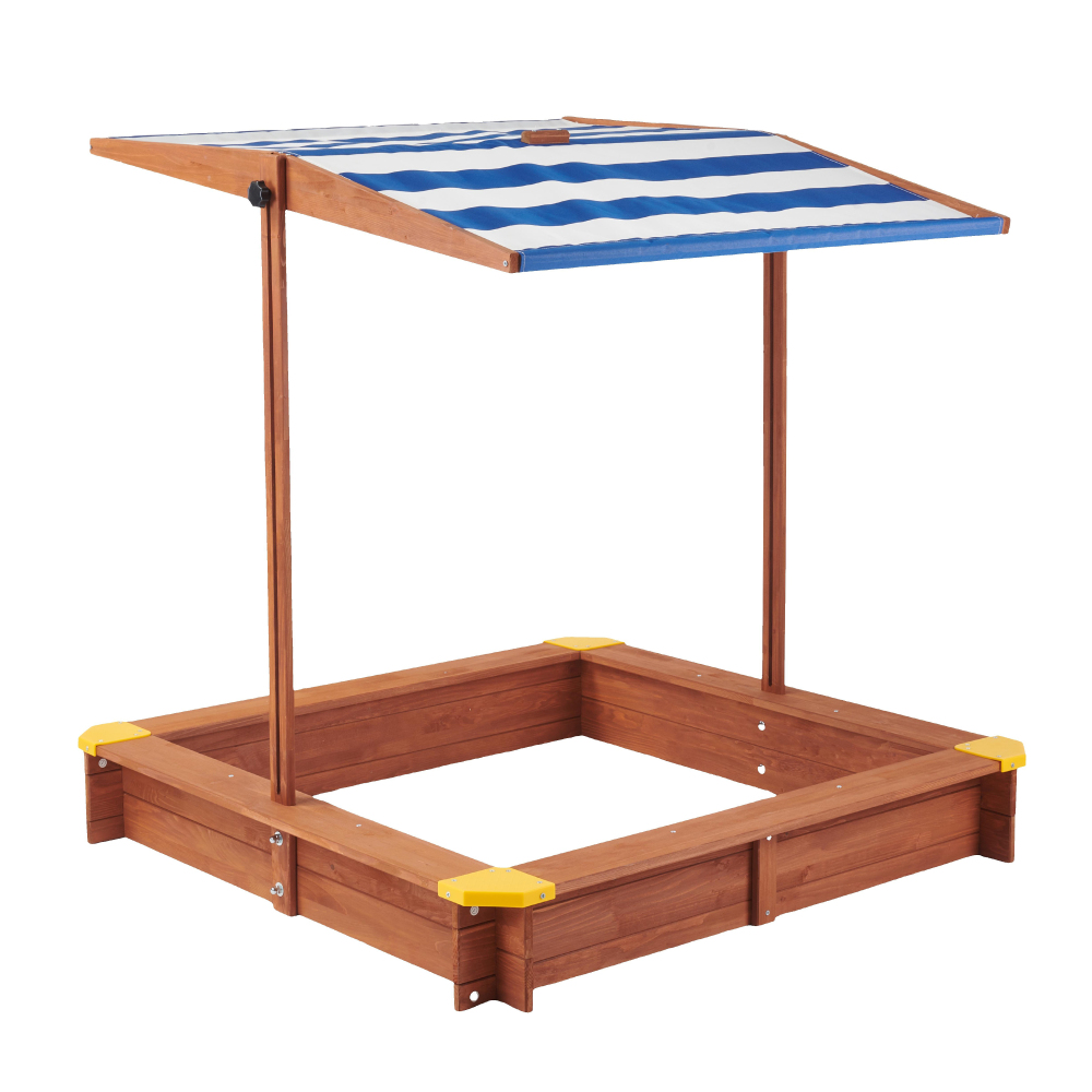 Wooden Kids Picnic Table, Sand - Kids Outdoor Table With Umbrella avaliação e preço