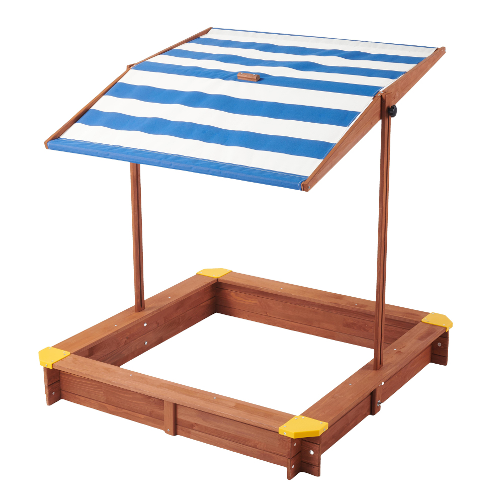 Wooden Kids Picnic Table, Sand - Kids Outdoor Table With Umbrella avaliação e preço