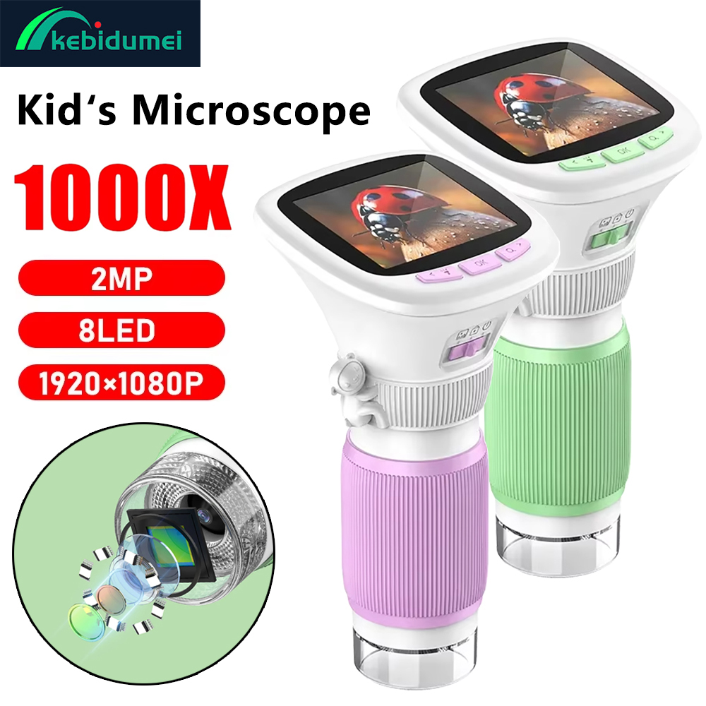 Kebidumei Kids Handheld Micros - Kids Outdoor Microscope avaliação e preço