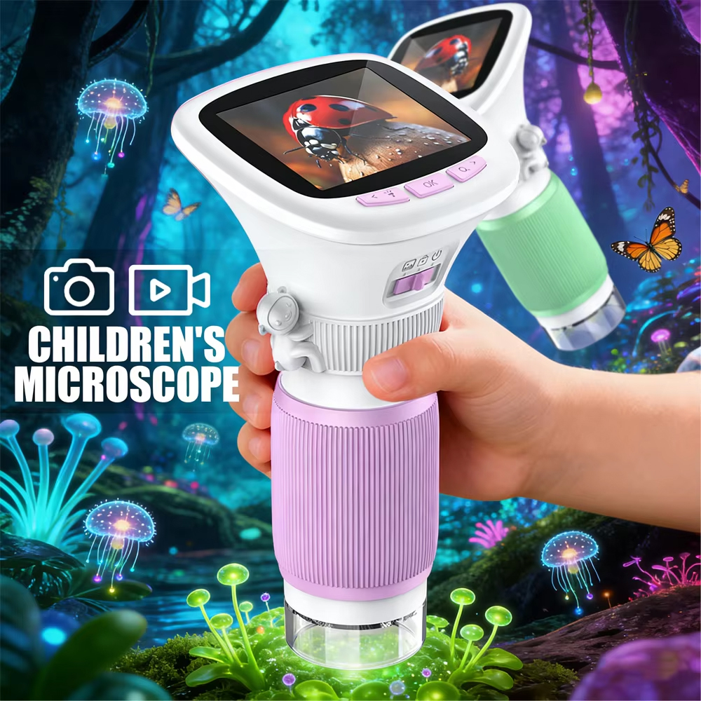 Kebidumei Kids Handheld Micros - Kids Outdoor Microscope avaliação e preço