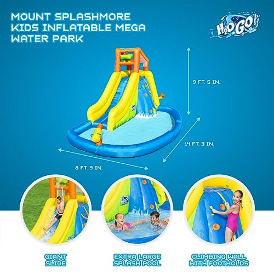 Outdoor backyard water slide f - Kids Outdoor Zone avaliação e preço