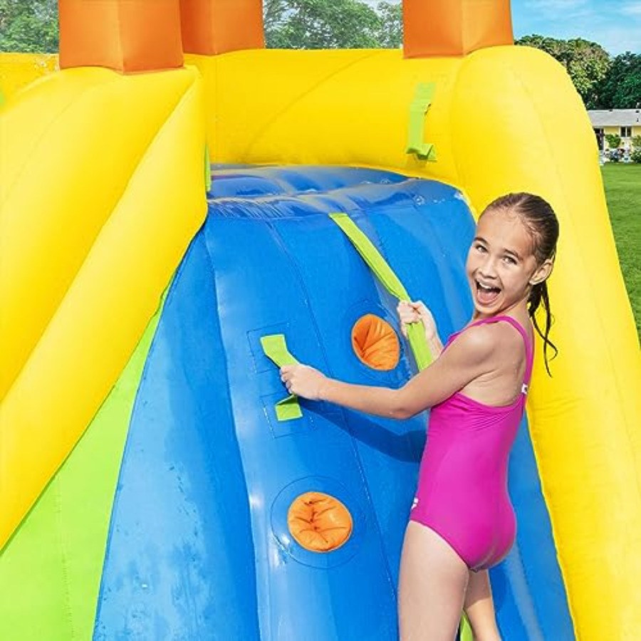 Outdoor backyard water slide f - Kids Outdoor Zone avaliação e preço