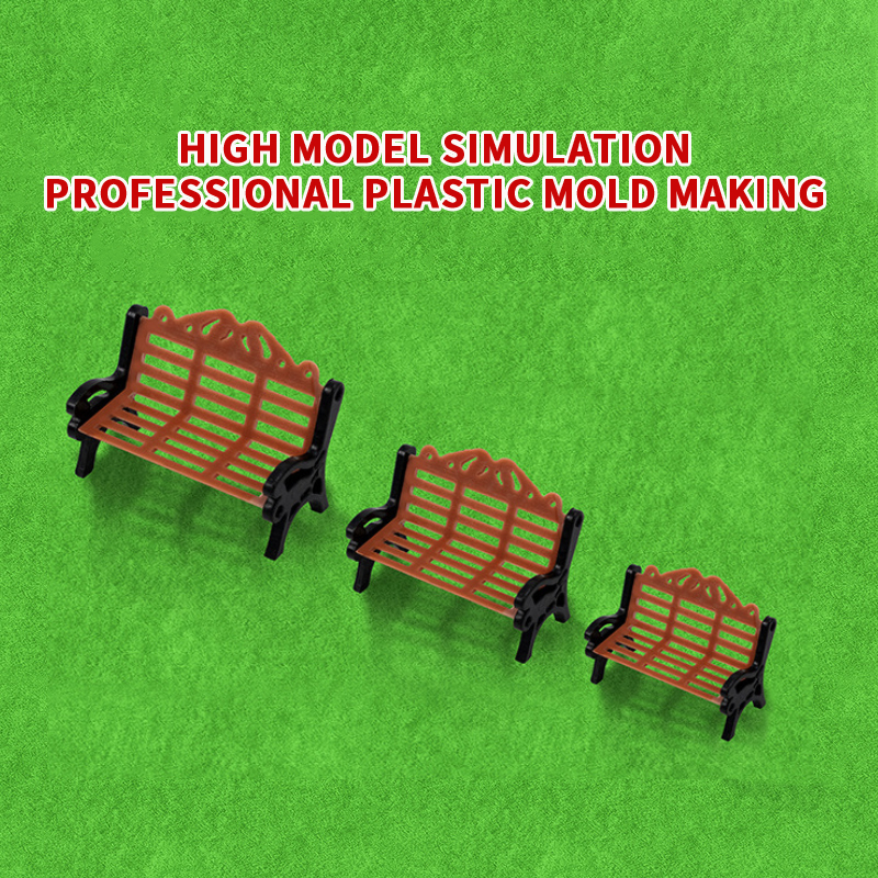 10PCS Miniature Park Bench Mod - Kids Outdoor Bench avaliação e preço