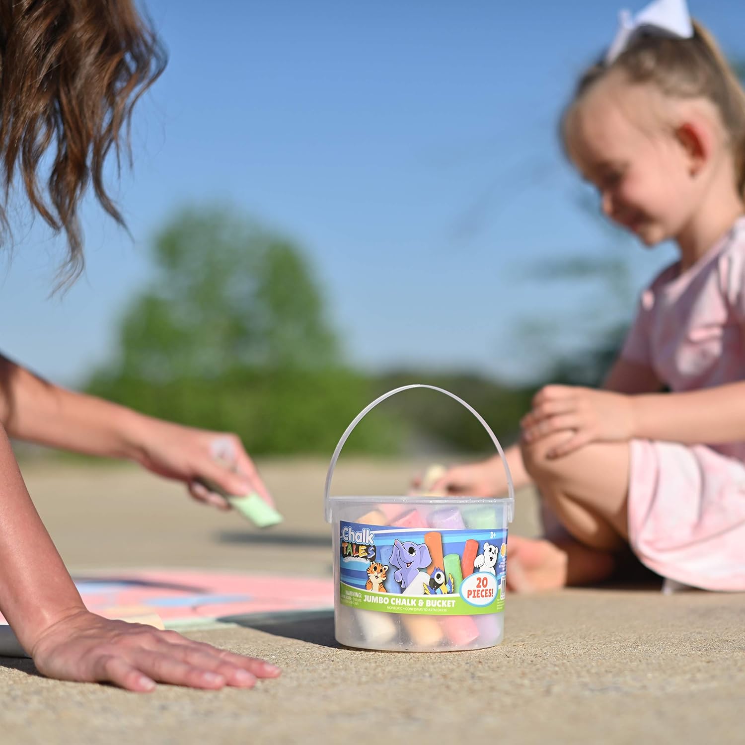 Kids Sidewalk Chalk Set with S - Chalk Outdoor Jumbo avaliação e preço