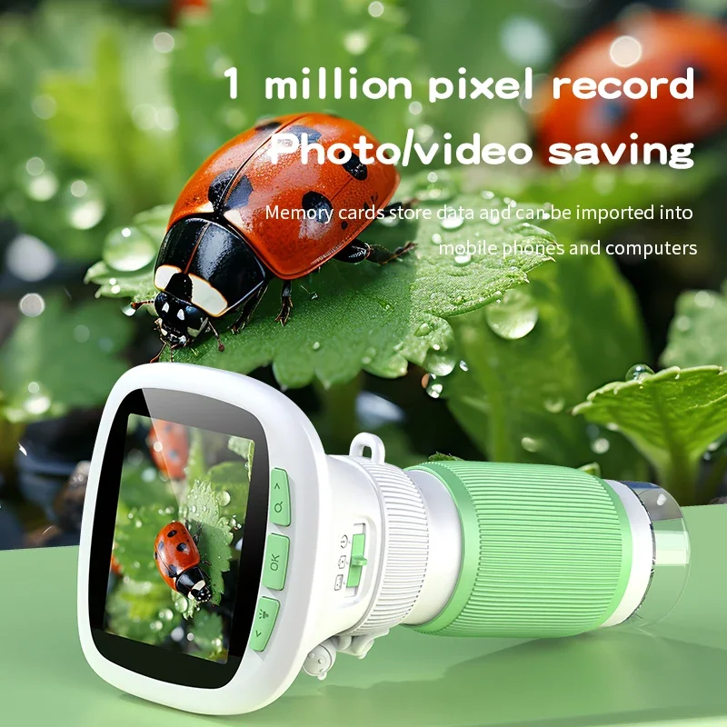 Kids Handheld Microscope with  - Kids Outdoor Microscope avaliação e preço