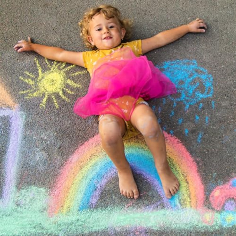 200PCS Washable Sidewalk Chalk - Chalk Outdoor Jumbo avaliação e preço