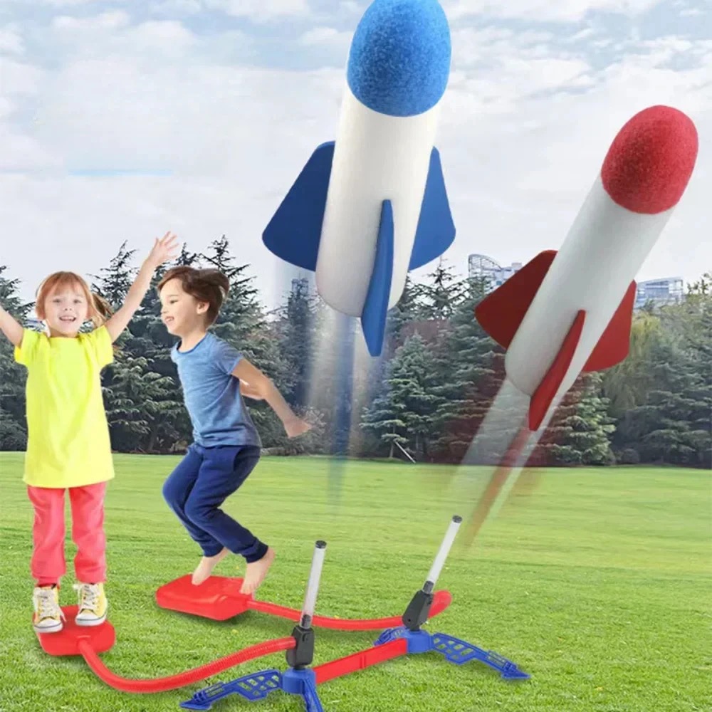 B Kid Outdoor Rocket Foot Pump - Kids Outdoor Toys B&Q avaliação e preço