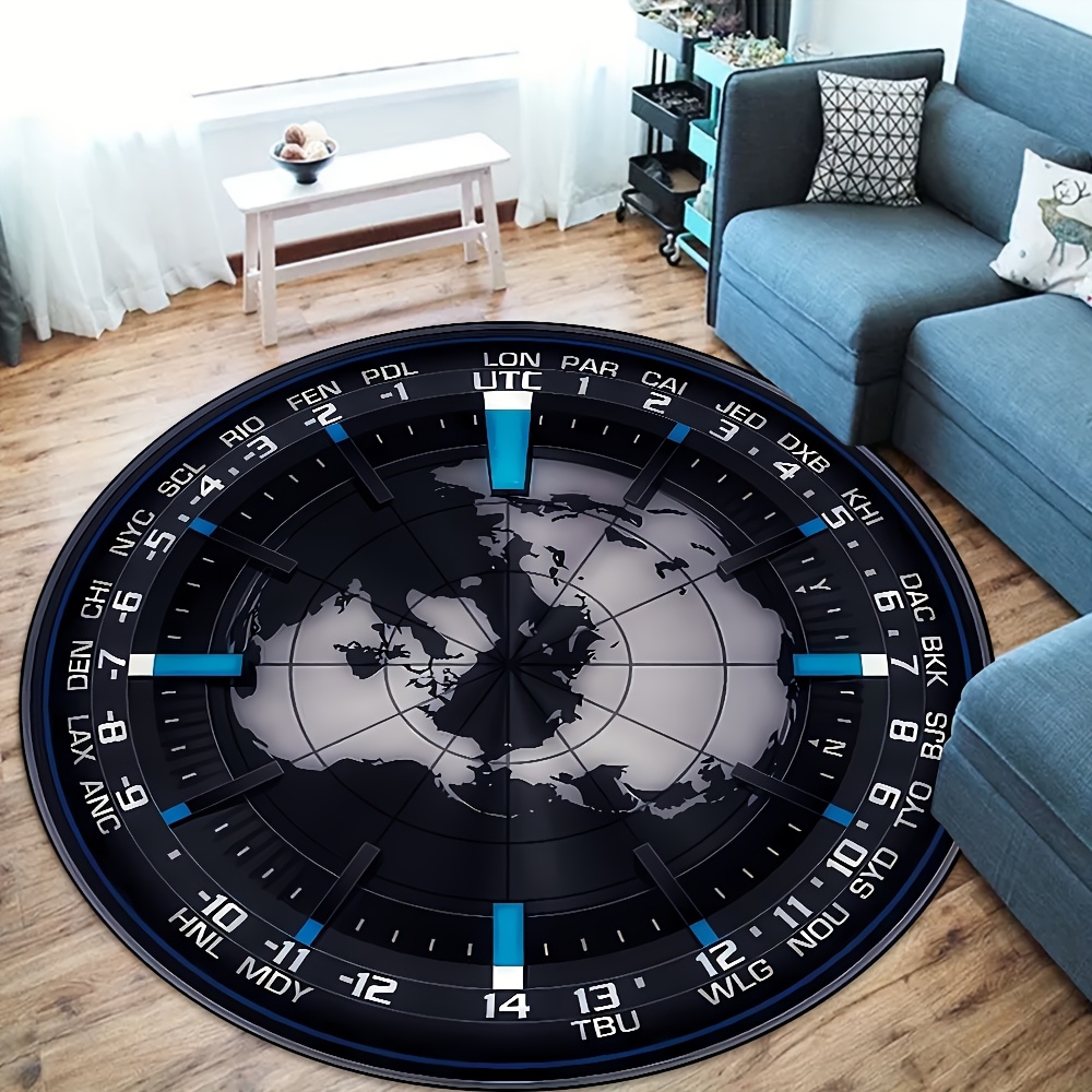 World Time Zone Clock Print Ro - Kids Outdoor Zone avaliação e preço