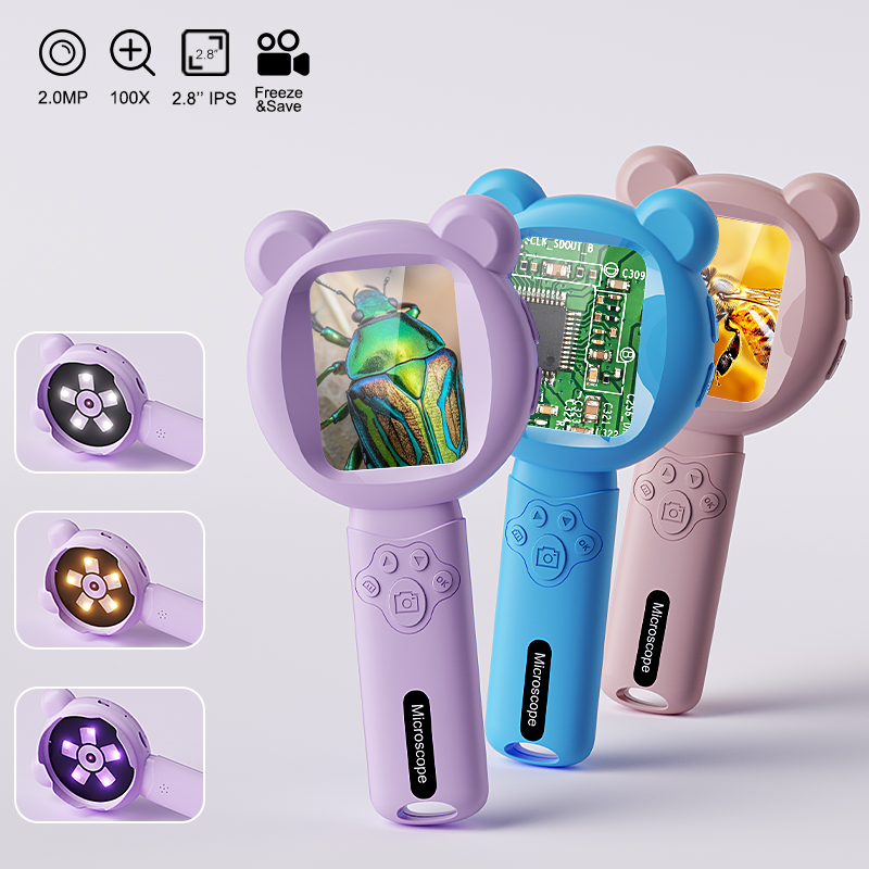 Kids Digital Magnifier 2.8’’ S - Kids Outdoor Microscope avaliação e preço