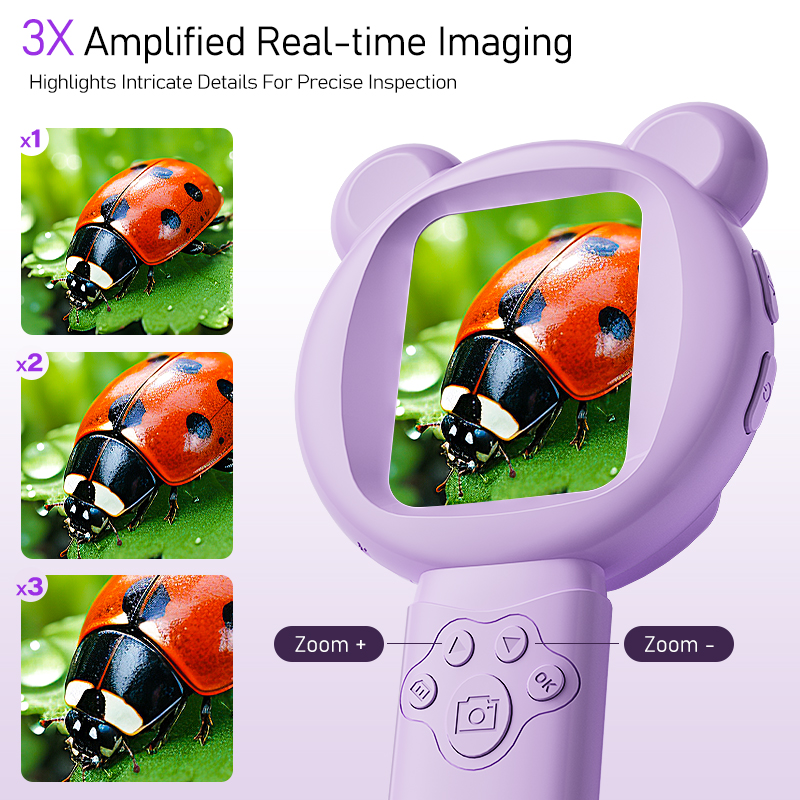 Kids Digital Magnifier 2.8’’ S - Kids Outdoor Microscope avaliação e preço