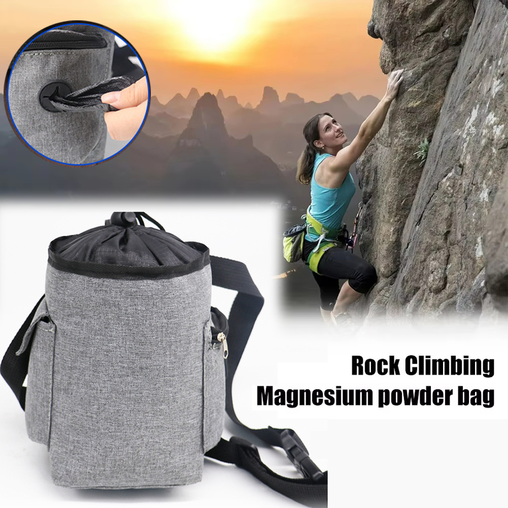 Drawstring Chalk Bag Adjustabl - Chalk Outdoor Jumbo avaliação e preço