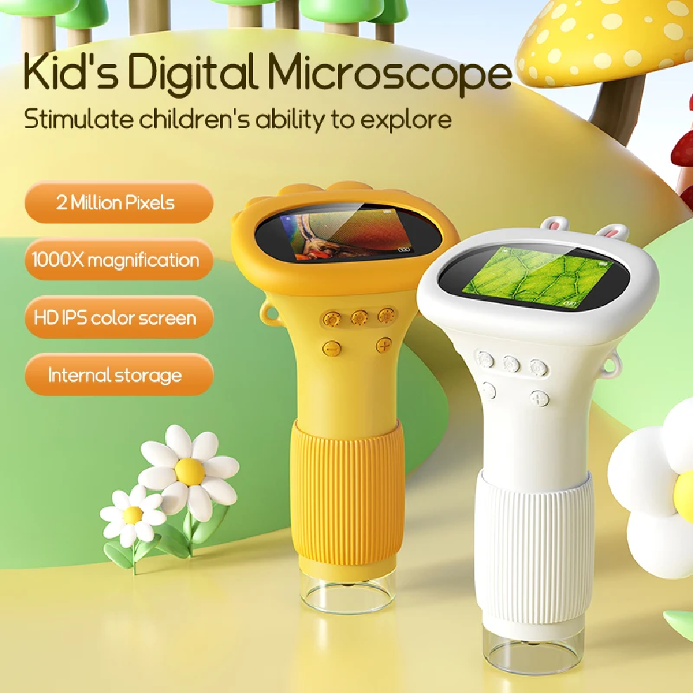 2.0 Inch Mini Pocket Microscop - Kids Outdoor Microscope avaliação e preço